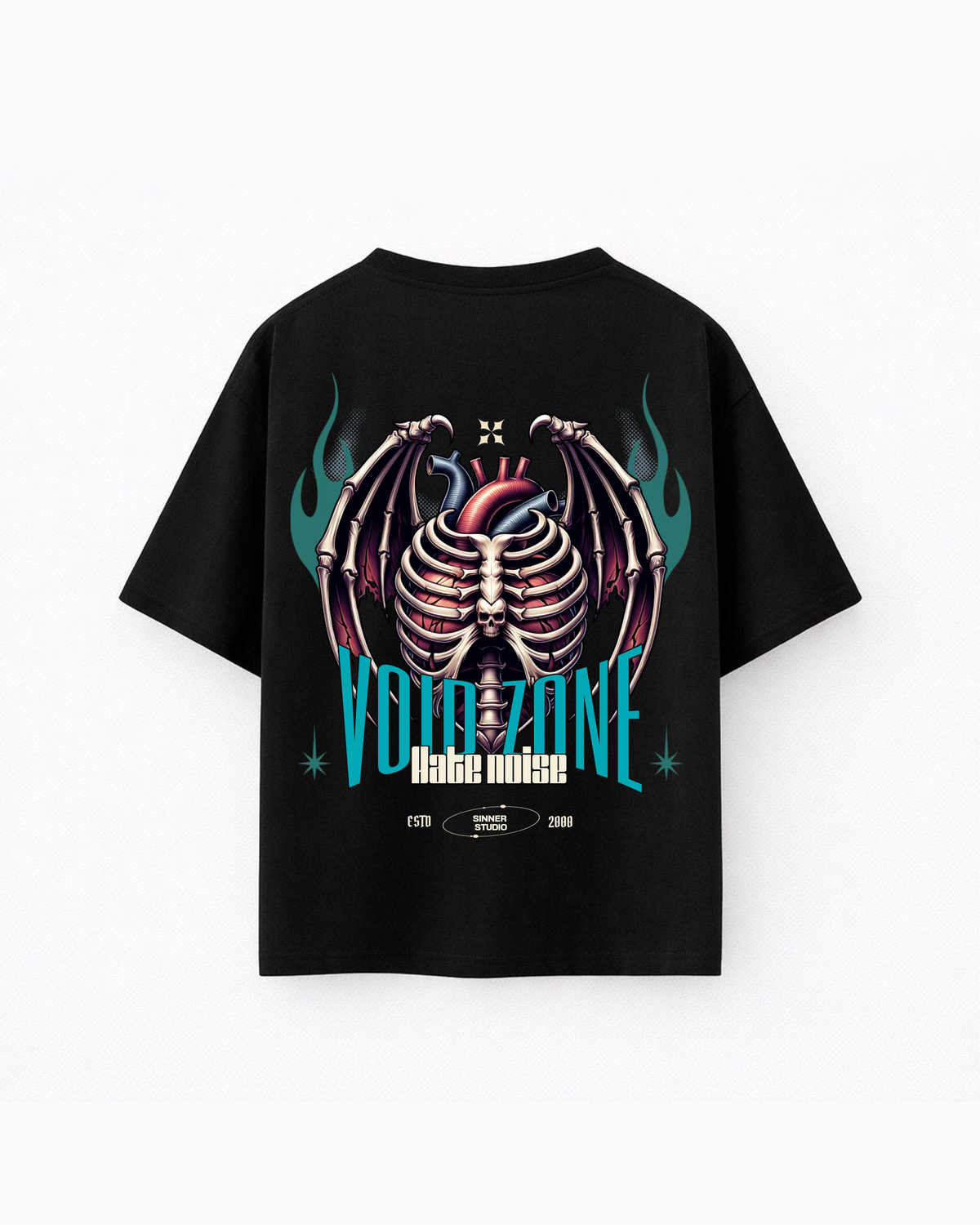Oversize T-shirt – Gothic Streetwear / 416