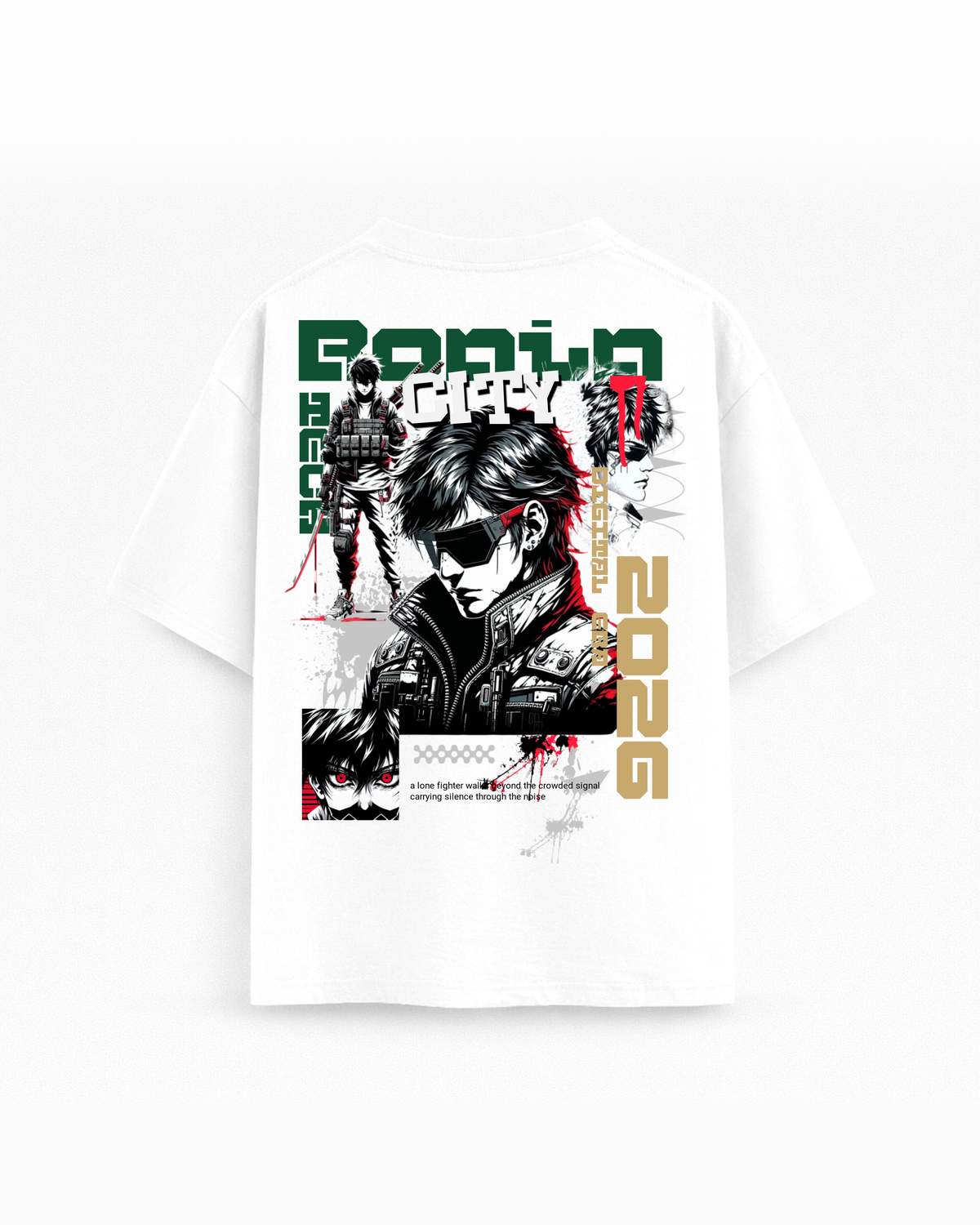 Oversize T-shirt – Anime Streetwear / 272