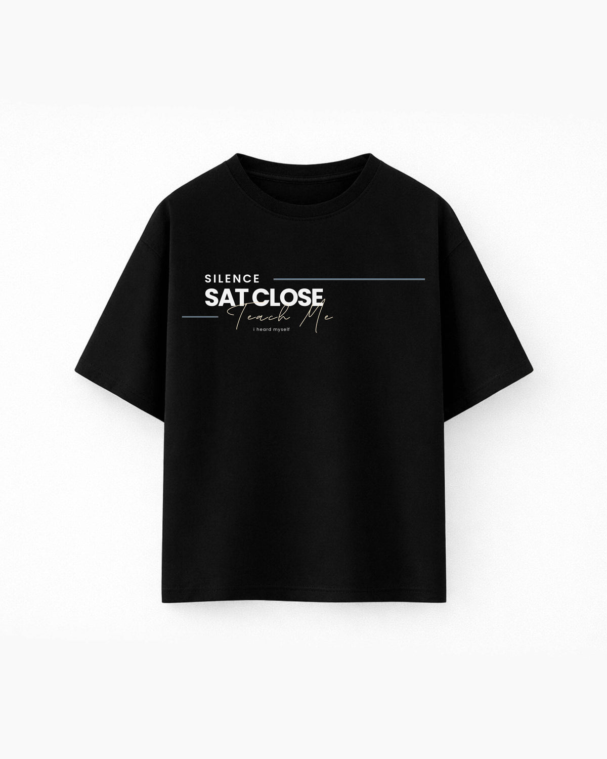Oversize T-shirt – Modern Typography / 513