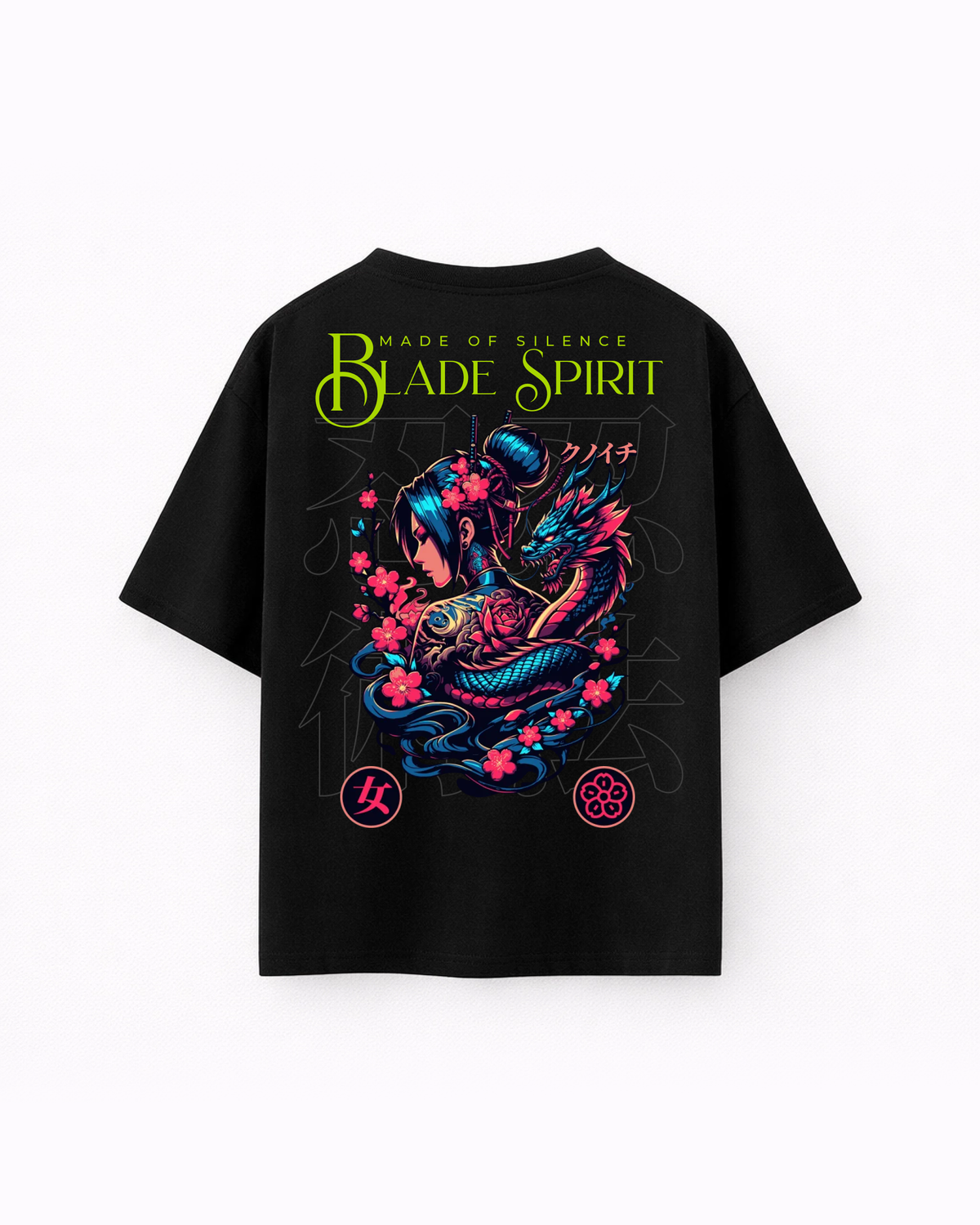 Oversize T-shirt – Samurai Girl / 290