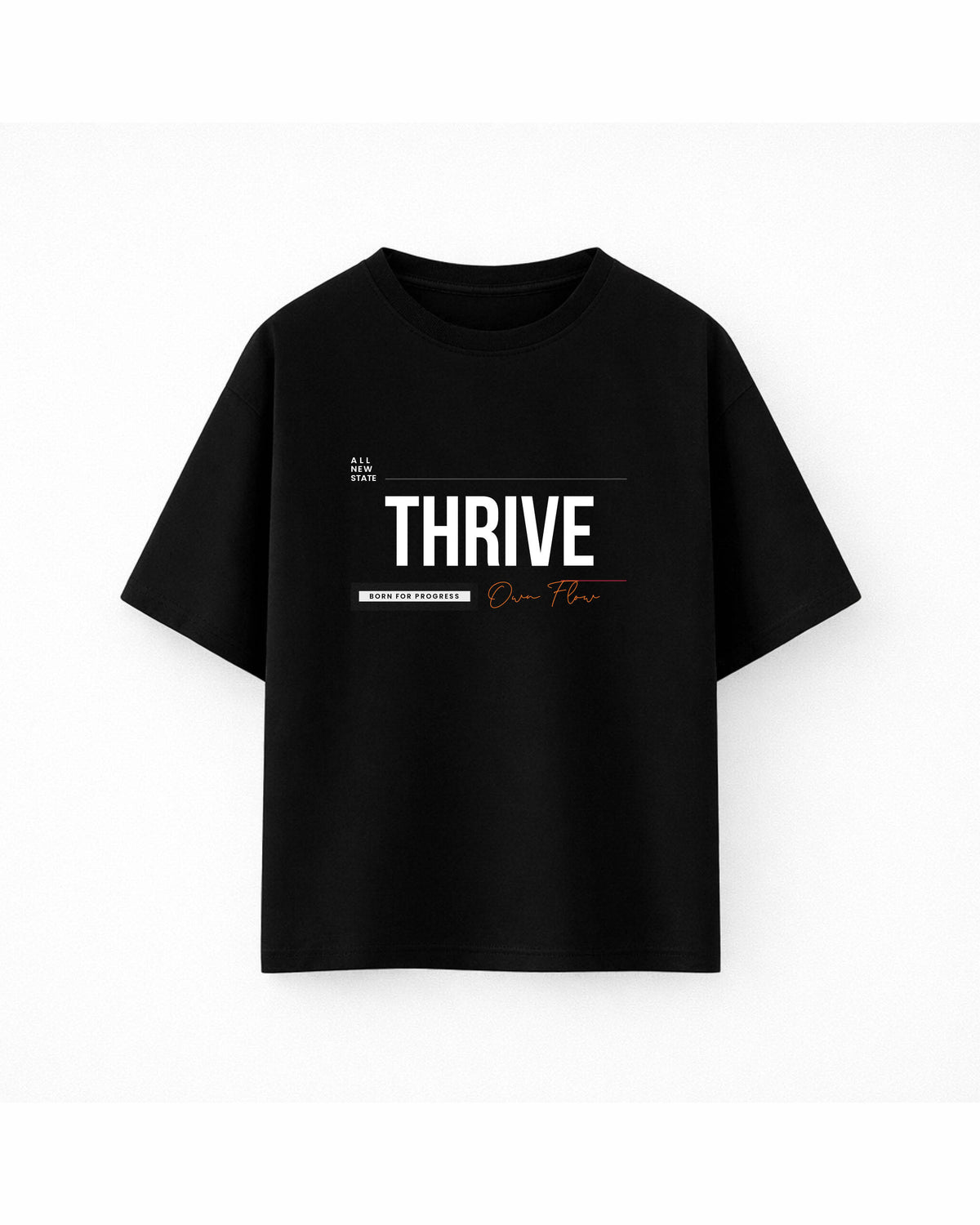 Oversize T-shirt – Bold Typography / 211
