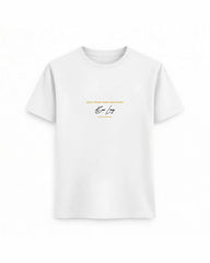 Regular Fit T-shirt –  Script Typography  / 694