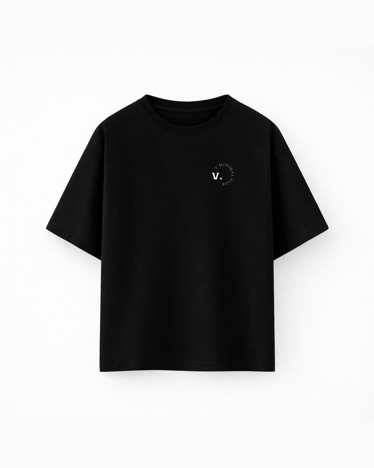 Oversize T-shirt – Minimal Monogram / 723