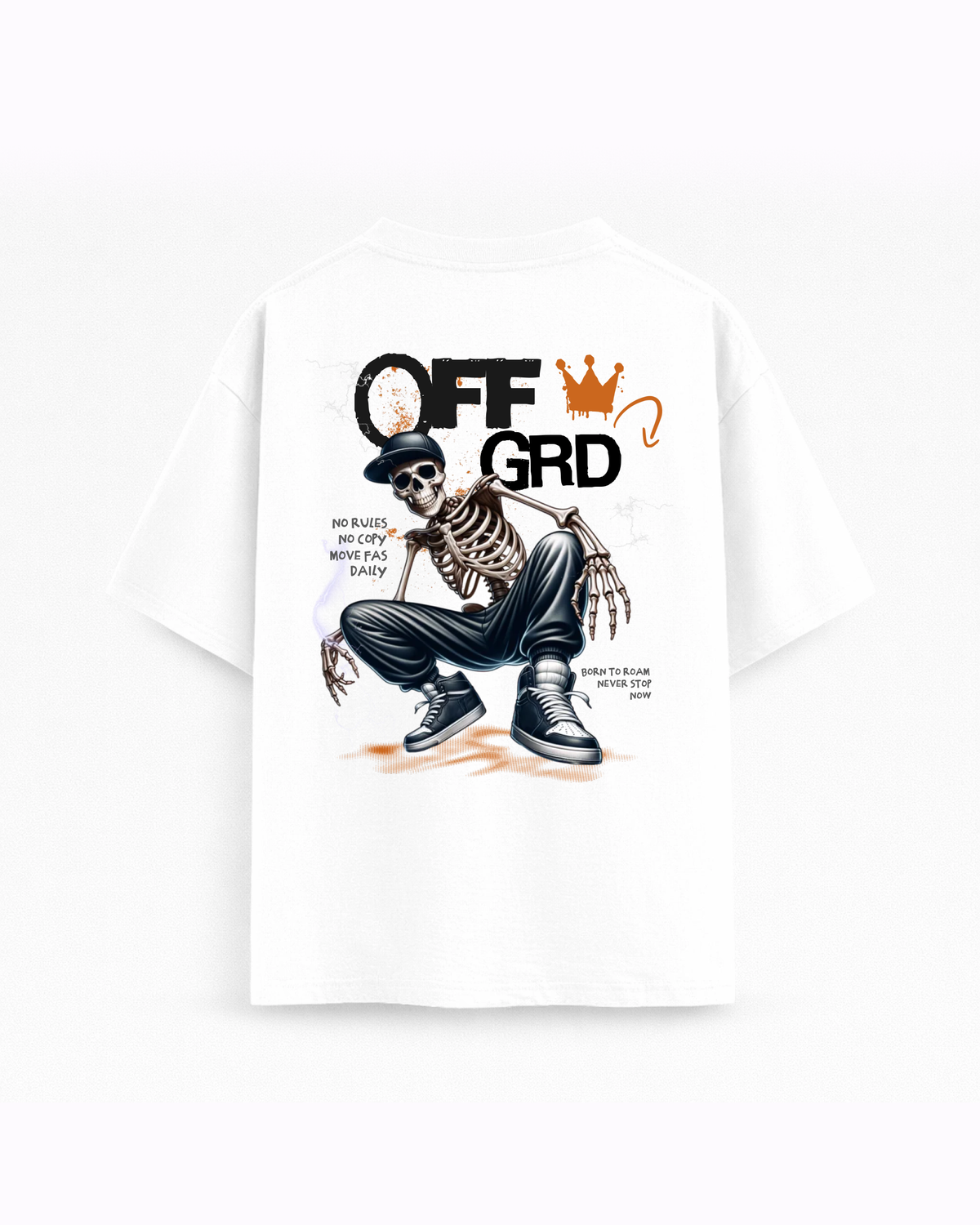 Oversize T-shirt – Skeleton Streetwear / 417