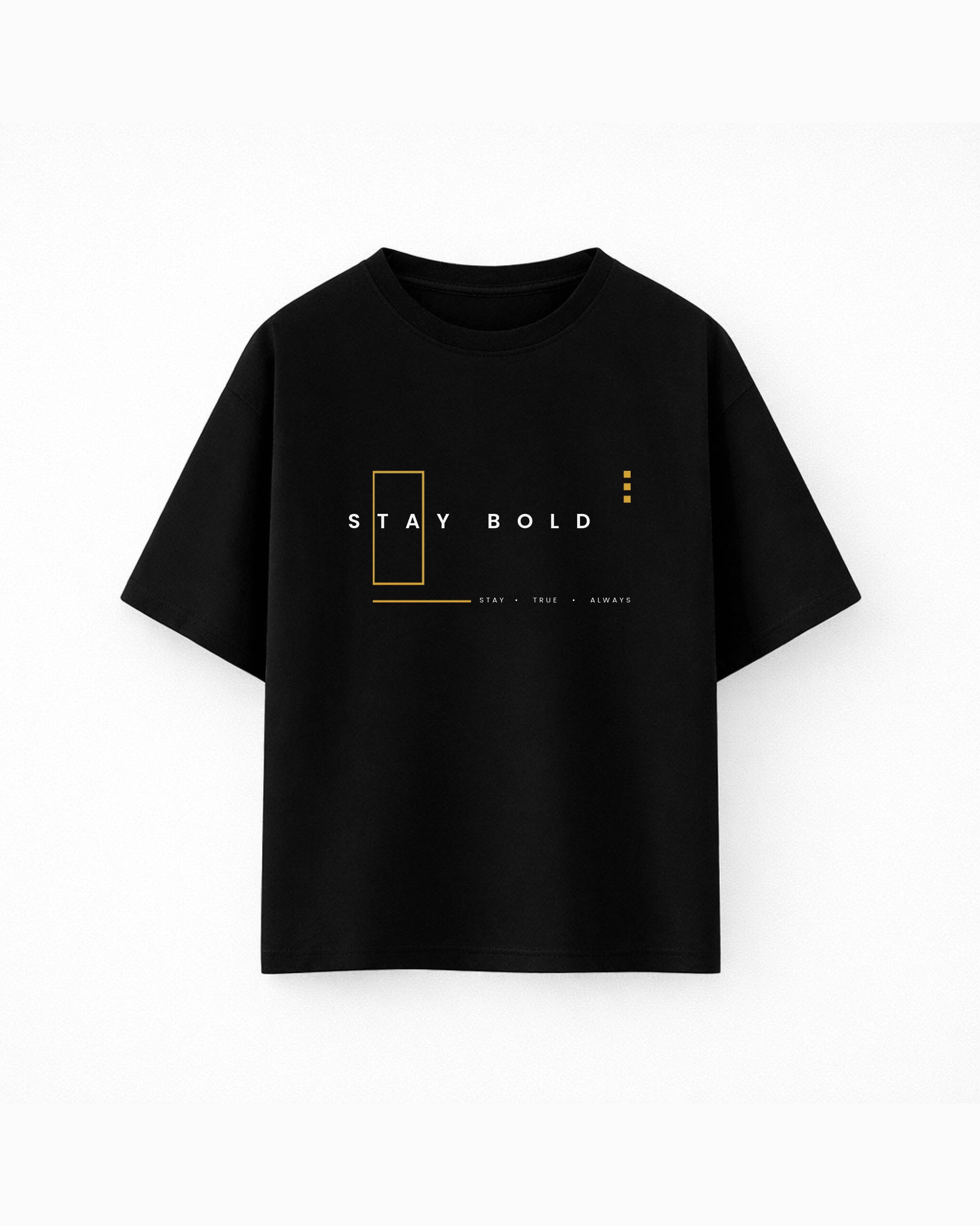Oversize T-shirt – Minimal Typography / 256
