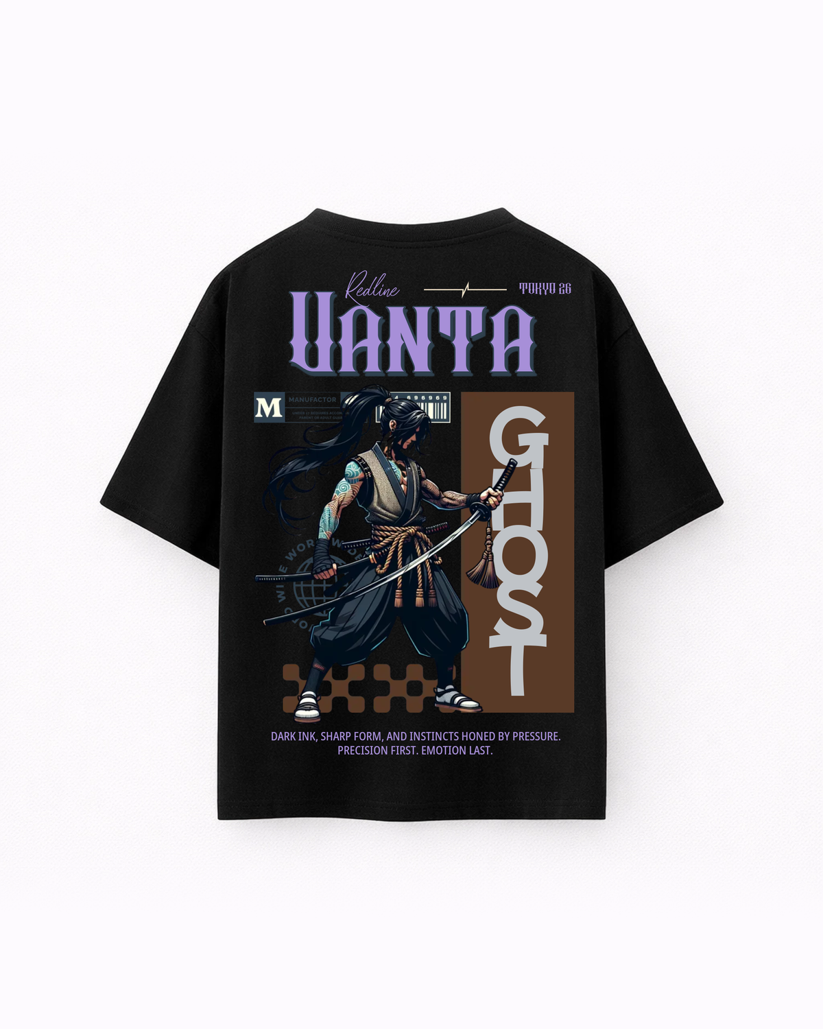 Oversize T-shirt – Samurai Streetwear / 295
