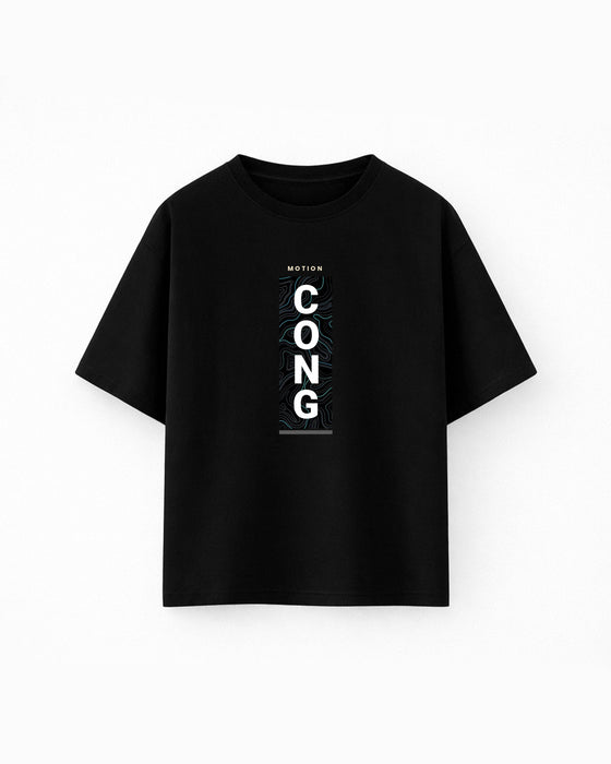 Oversize T-shirt – Badge Typography / 483