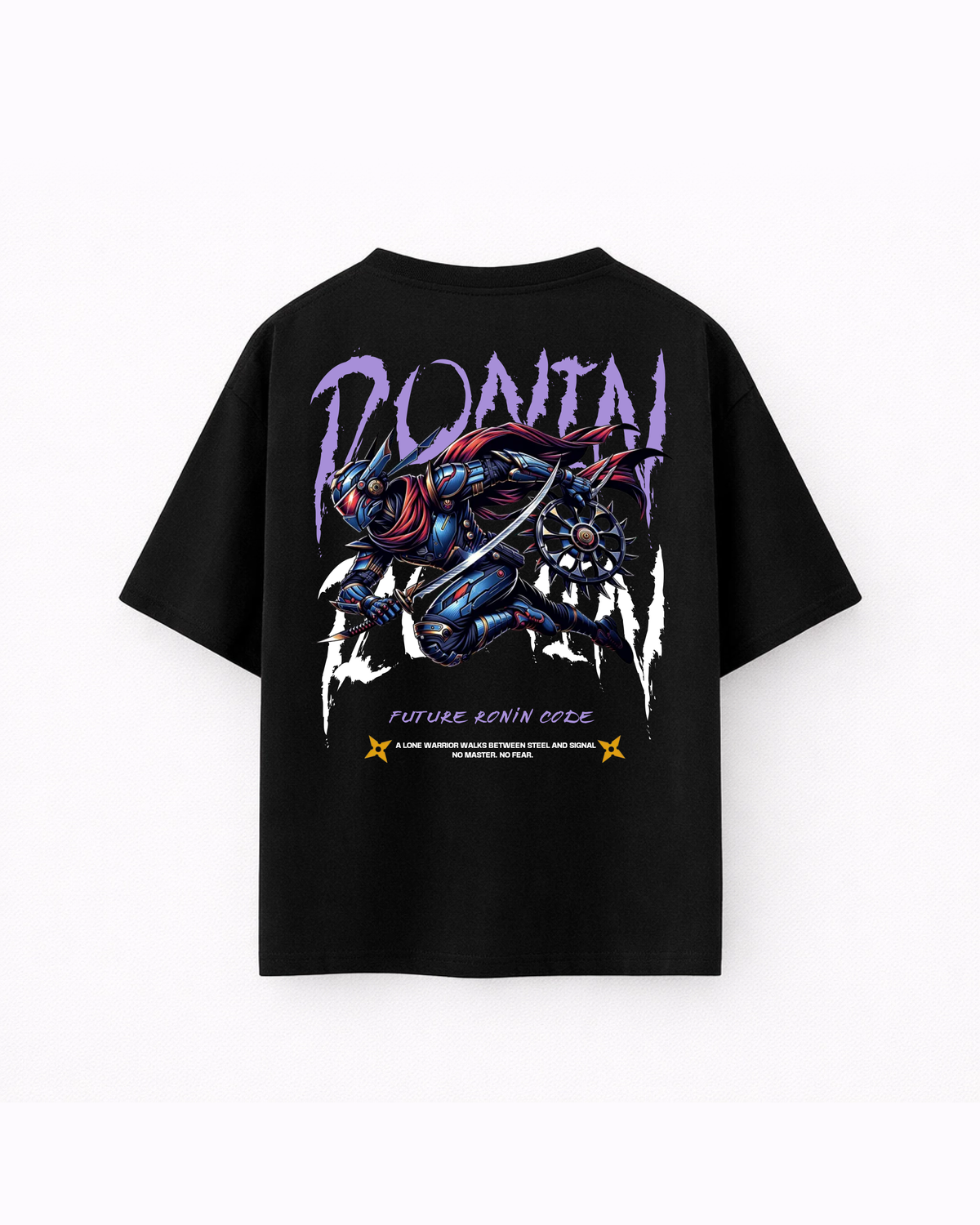 Oversize T-shirt – Cyber Samurai / 421