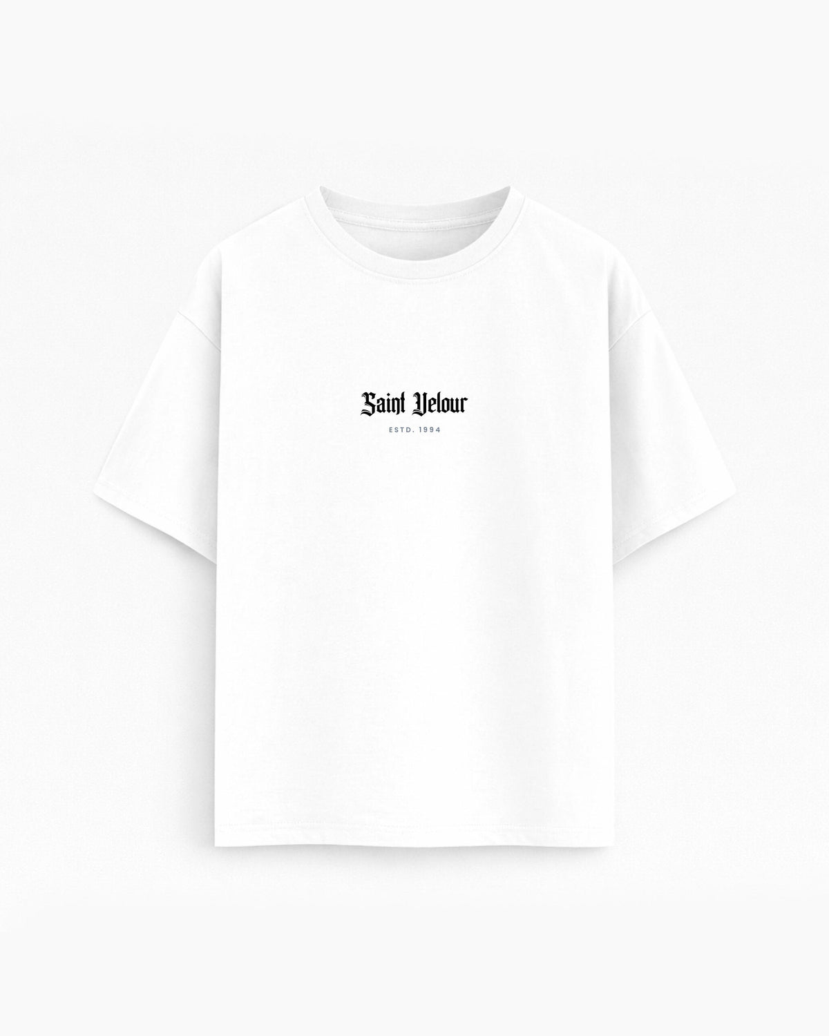 Oversize T-shirt – Gothic Typography / 701
