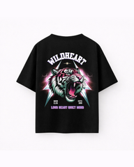Oversize T-shirt – Neon Tiger Graphic / 441