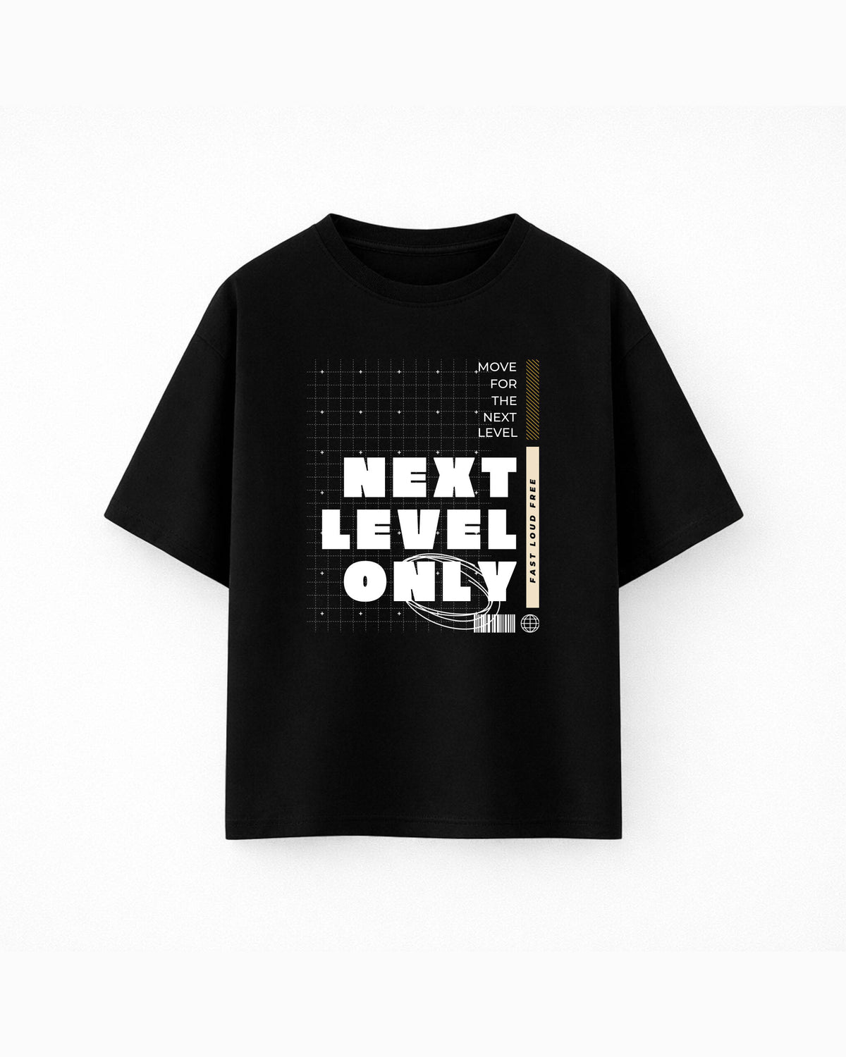 Oversize T-shirt – Bold Typography / 138