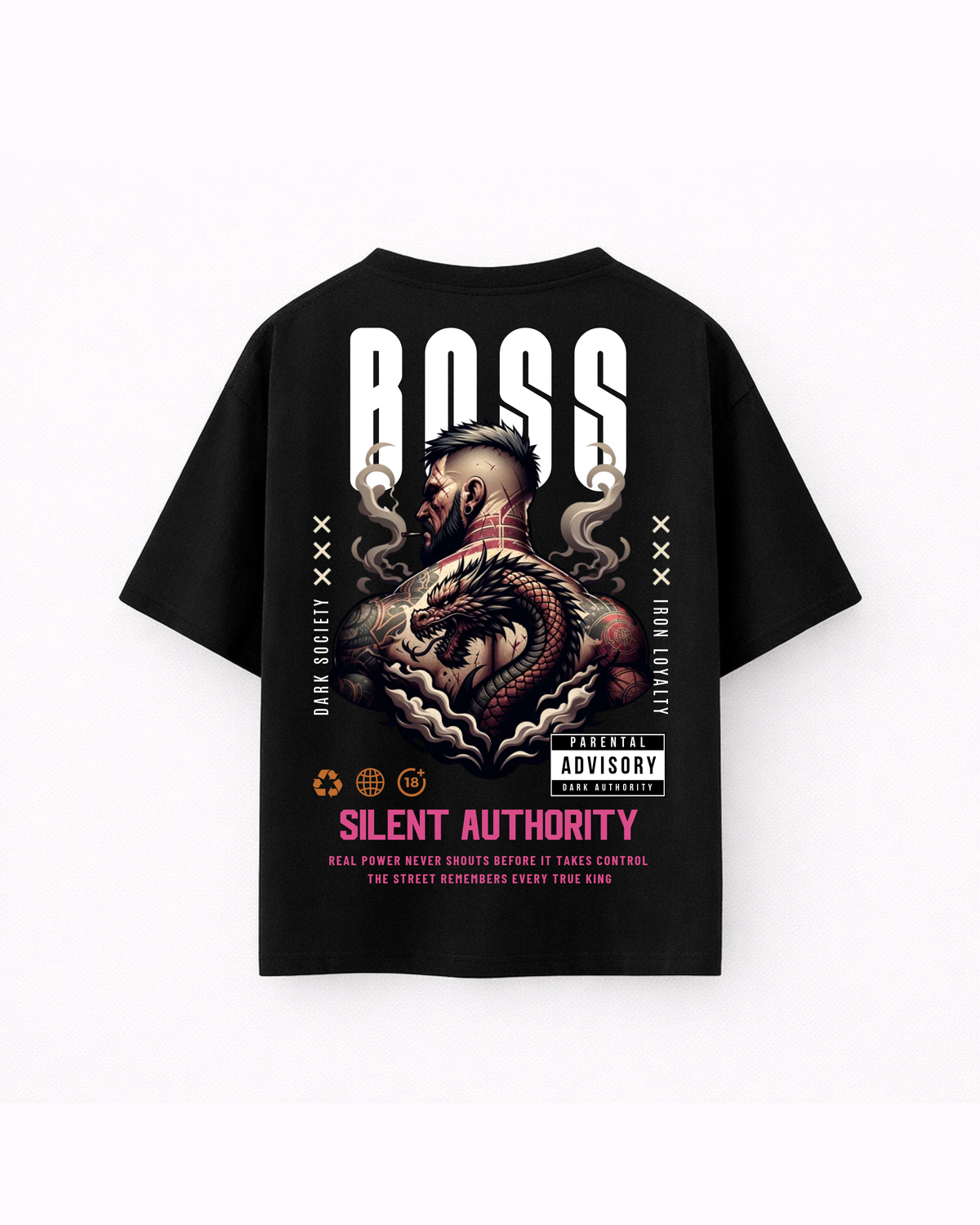 Oversize T-shirt – Dark Streetwear / 273