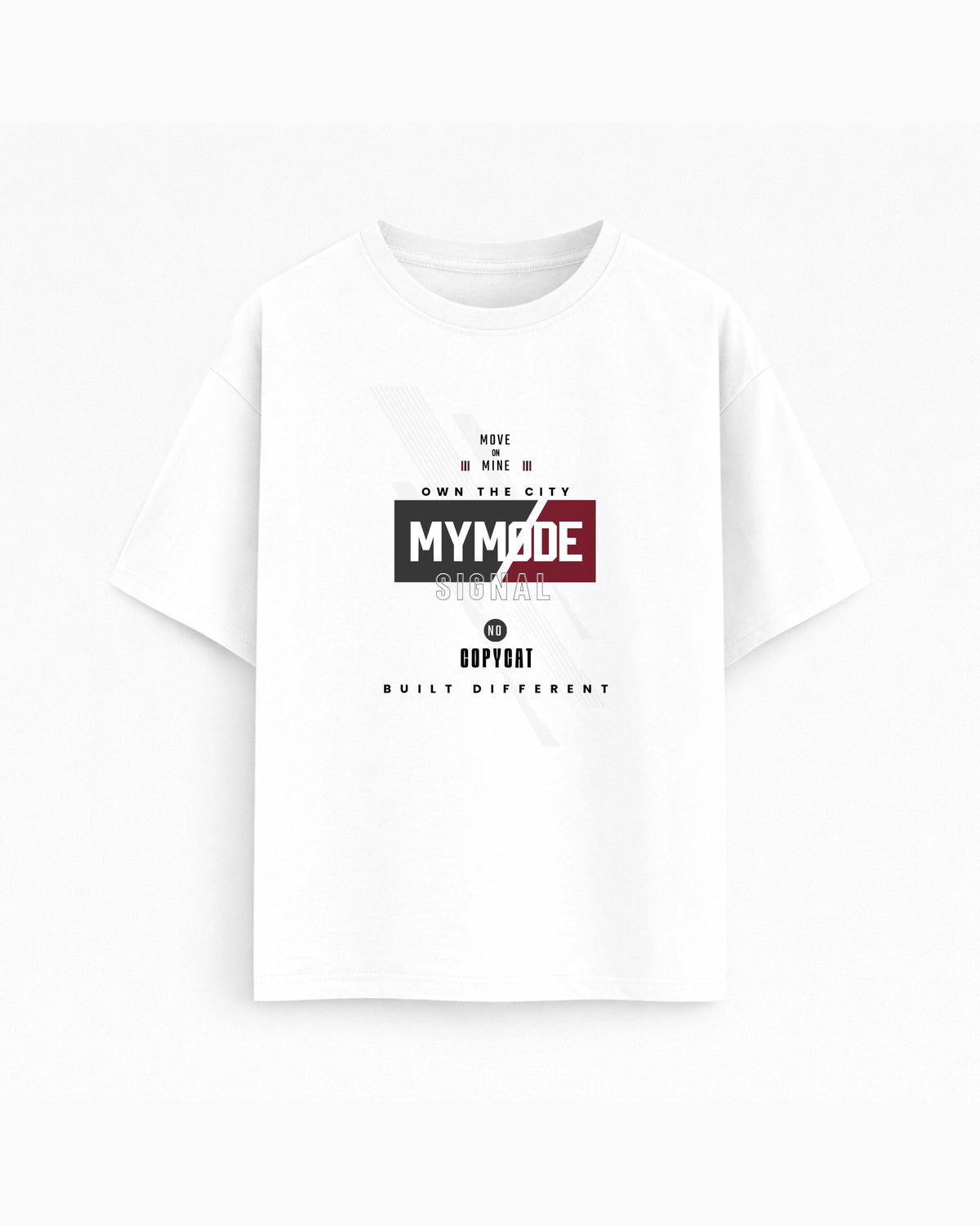 Oversize T-shirt – Streetwear Typography / 158