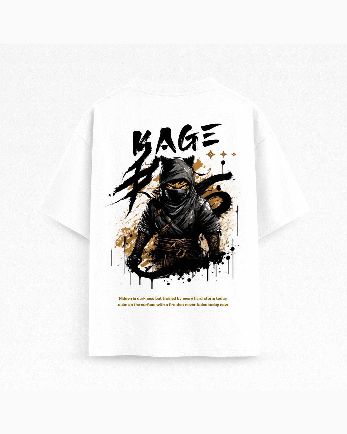 Oversize T-shirt – Ninja Streetwear / Art 1