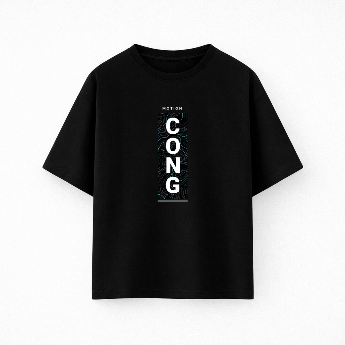 Oversize T-shirt – Badge Typography / 483