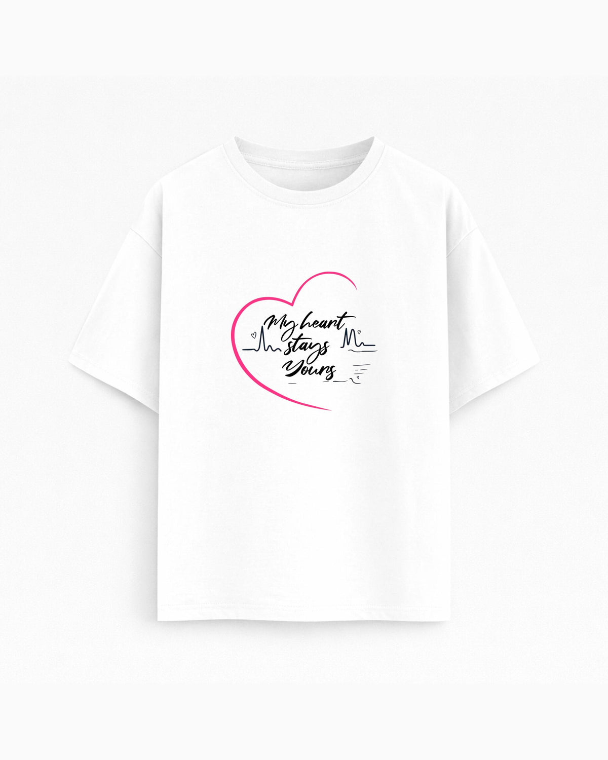 Oversize T-shirt – Love Line / 237