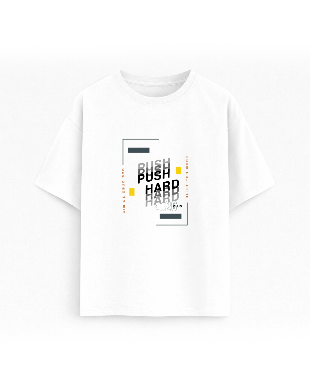 Oversize T-shirt – Modern Typography / 200