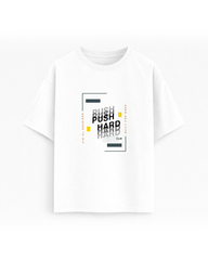 Oversize T-shirt – Modern Typography / 200