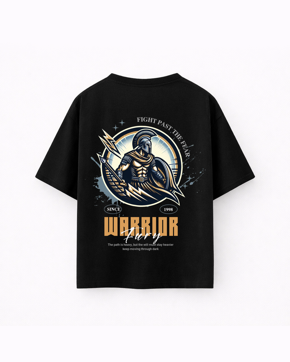 Oversize T-shirt – Spartan Badge Graphic / 412