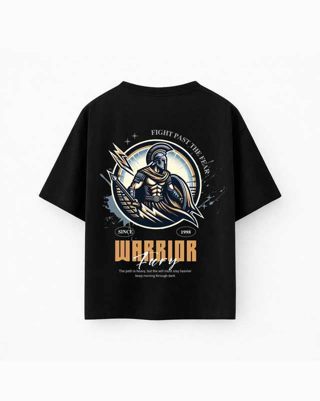 Oversize T-shirt – Spartan Badge Graphic / 412