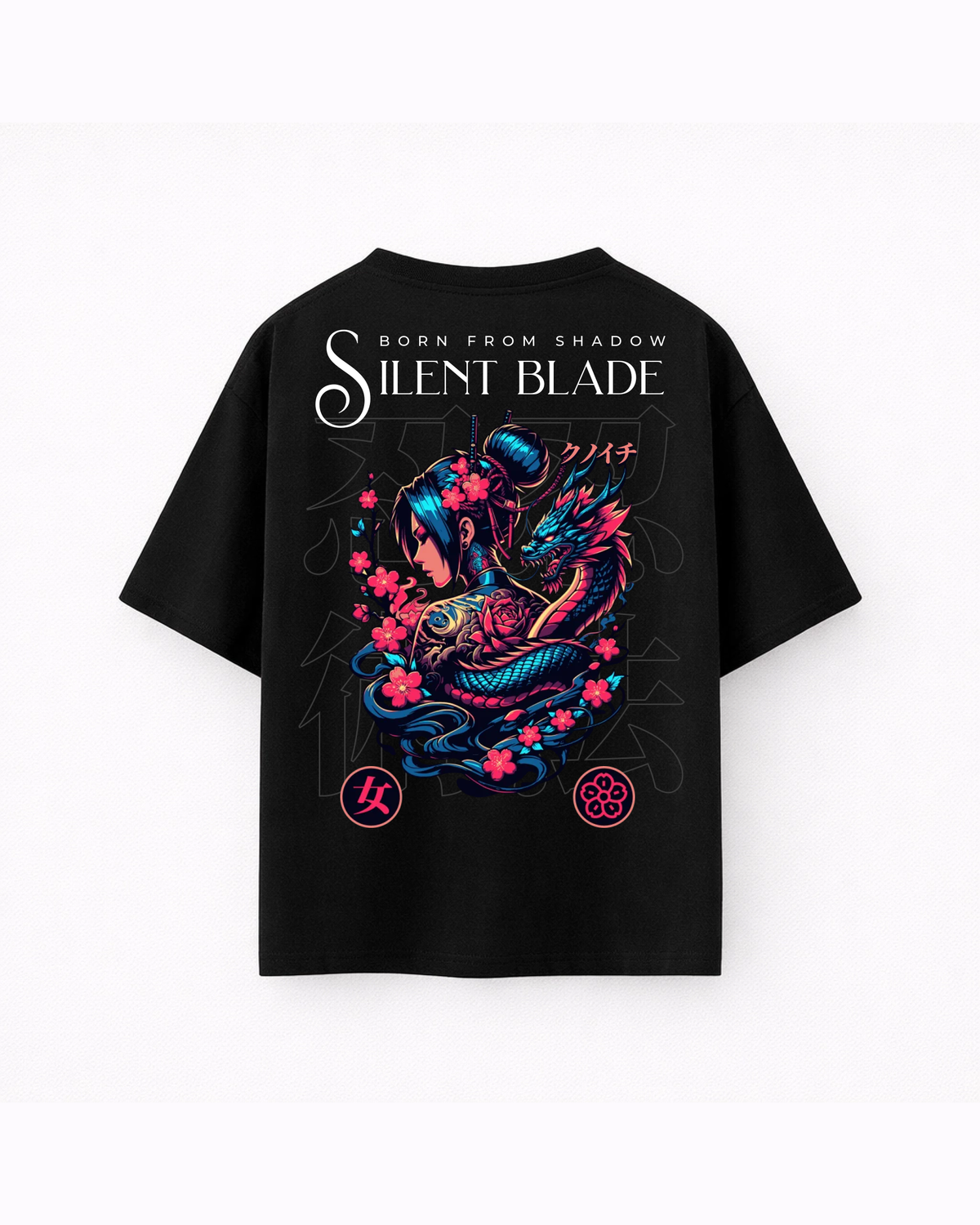 Oversize T-shirt – Samurai Girl / 290