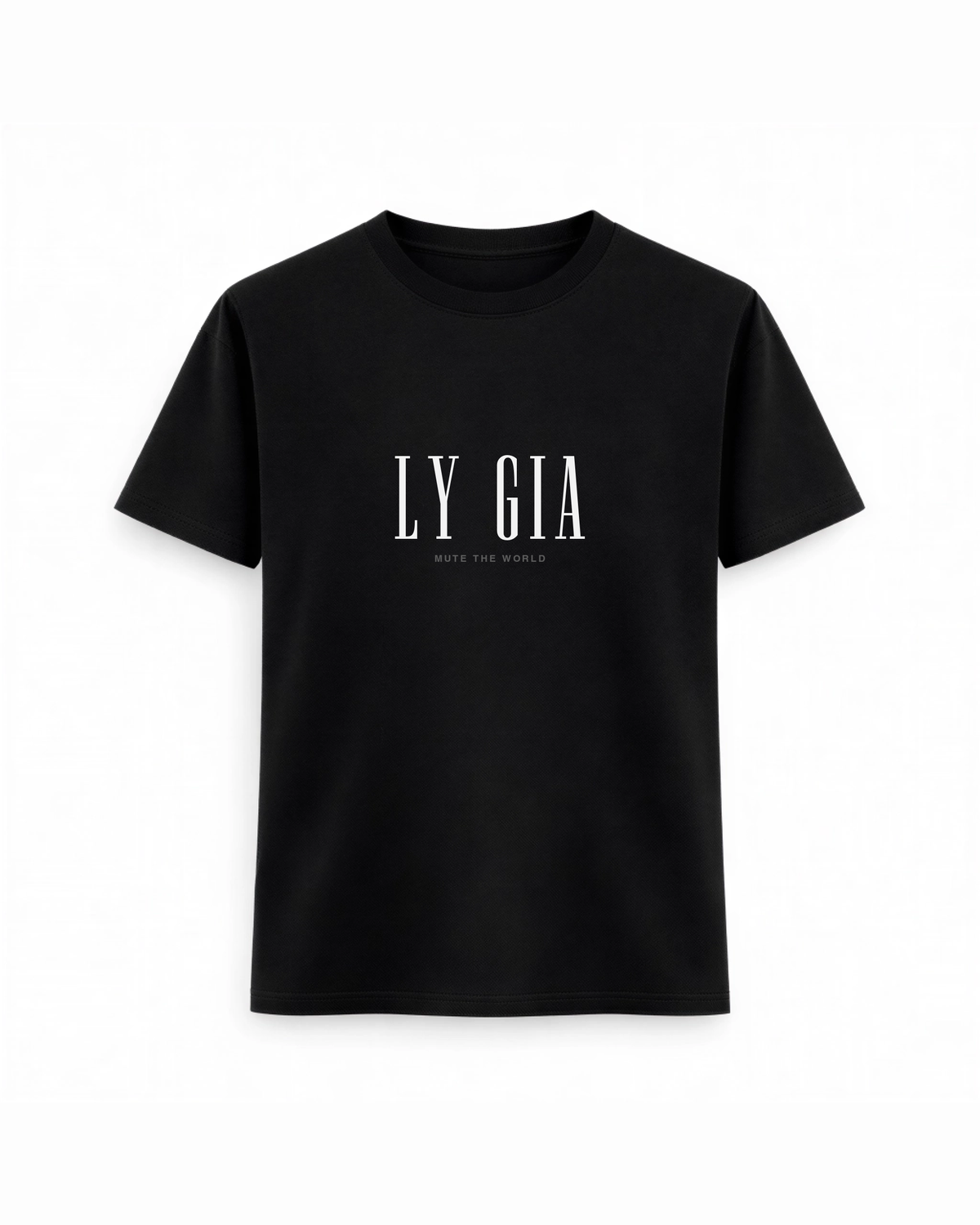Regular Fit T-shirt – Serif Typography / 706