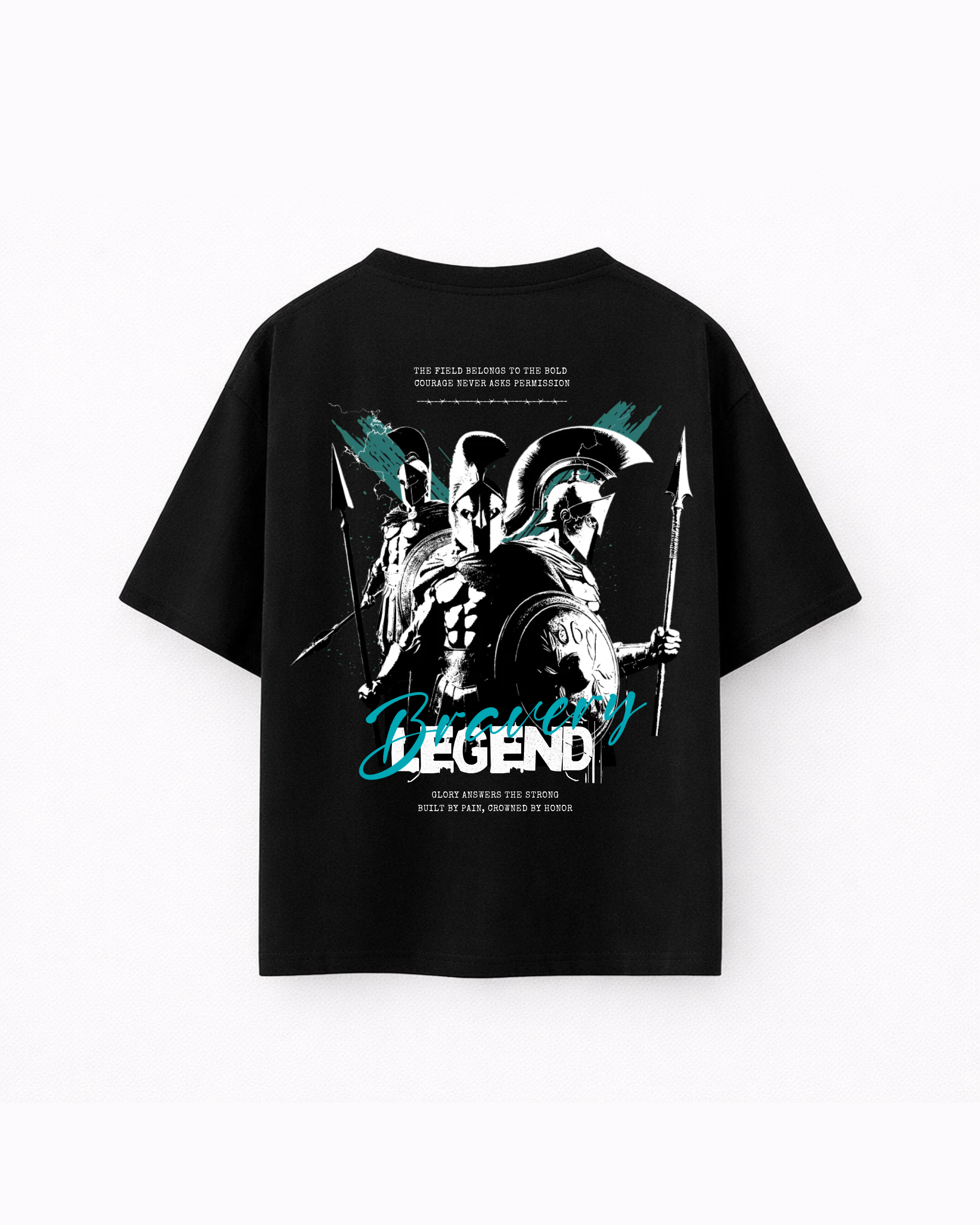 Oversize T-shirt – Spartan Legion Streetwear / 411