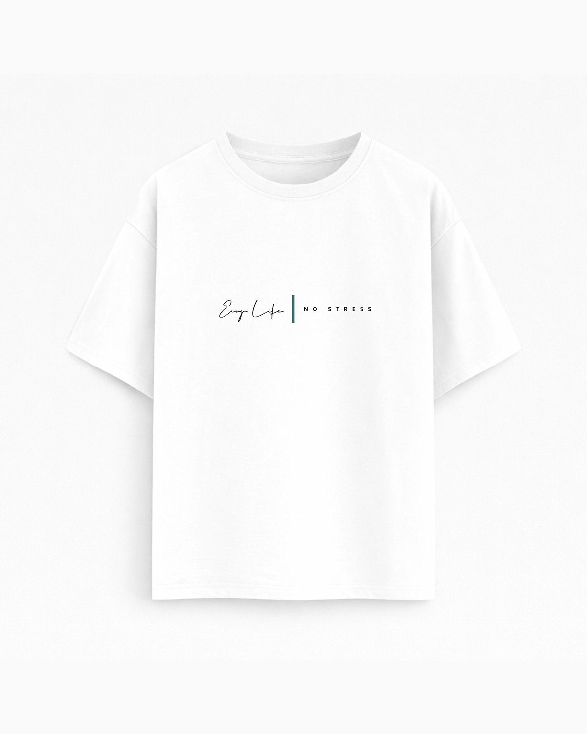 Oversize T-shirt – Minimal Typography / 265