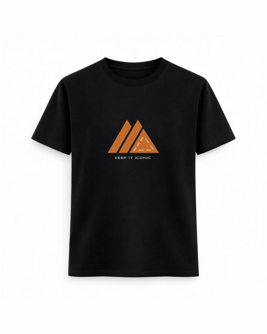 Regular Fit T-shirt –  Geometric Graphic / 255