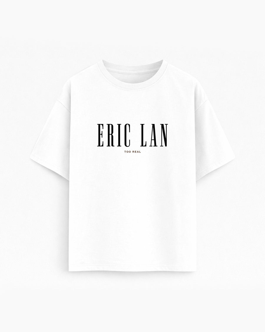 Oversize T-shirt – Serif Typography / 706