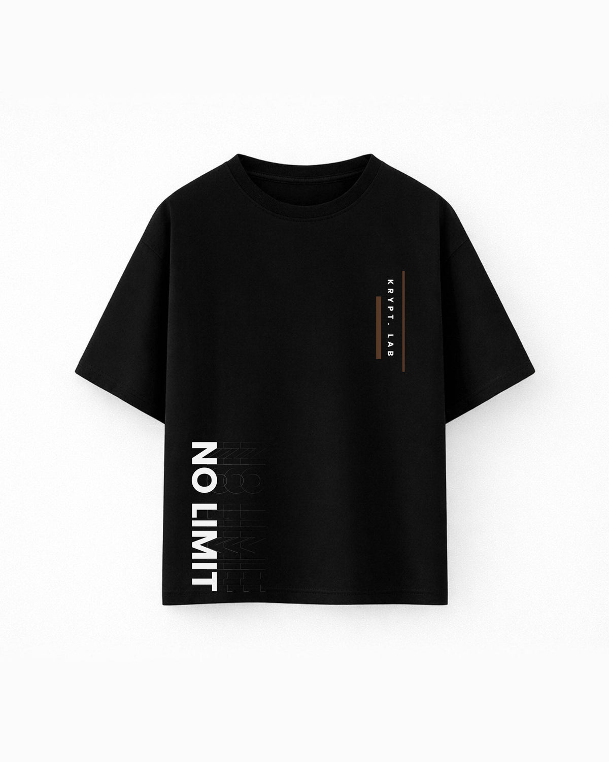 Oversize T-shirt – Bold Typography / 481