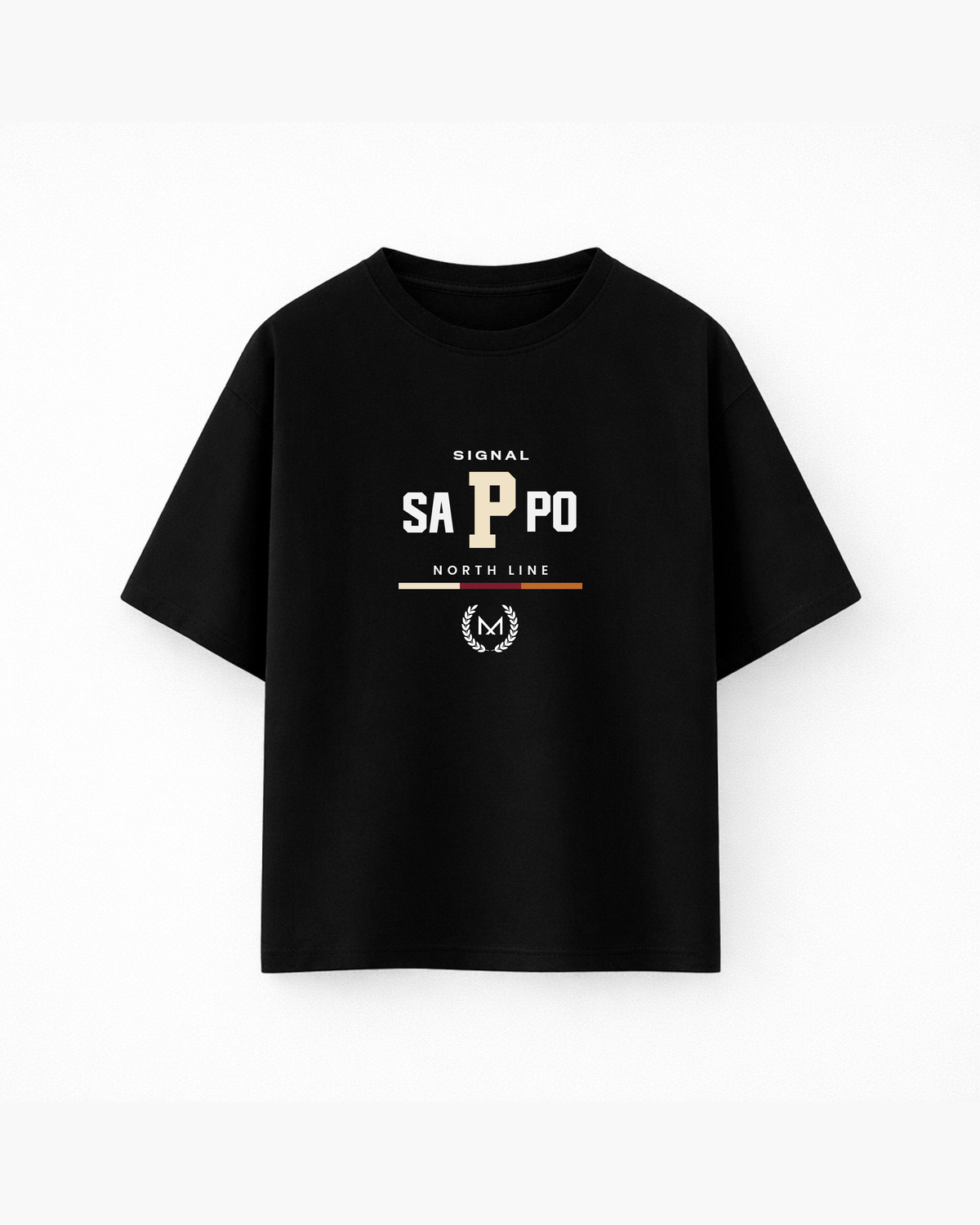Oversize T-shirt – Varsity typography / 531