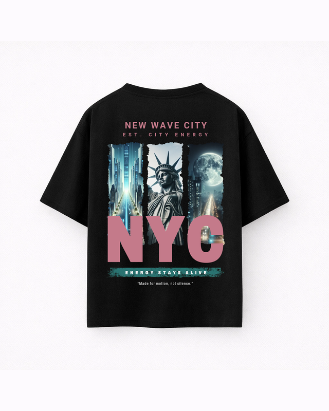 Oversize T-shirt – Big City Mindset / 406