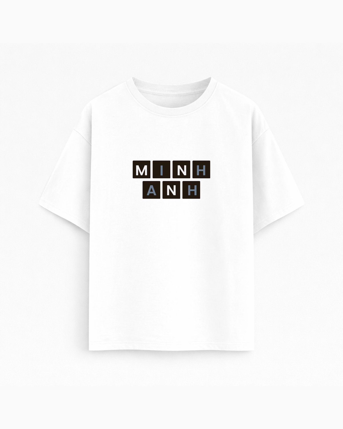 Oversize T-shirt – Playful minimal / 546