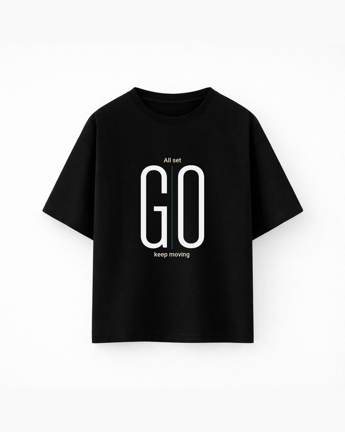 Oversize T-shirt – Bold typography / 386