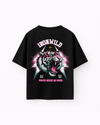 Oversize T-shirt – Neon Tiger Graphic / 441