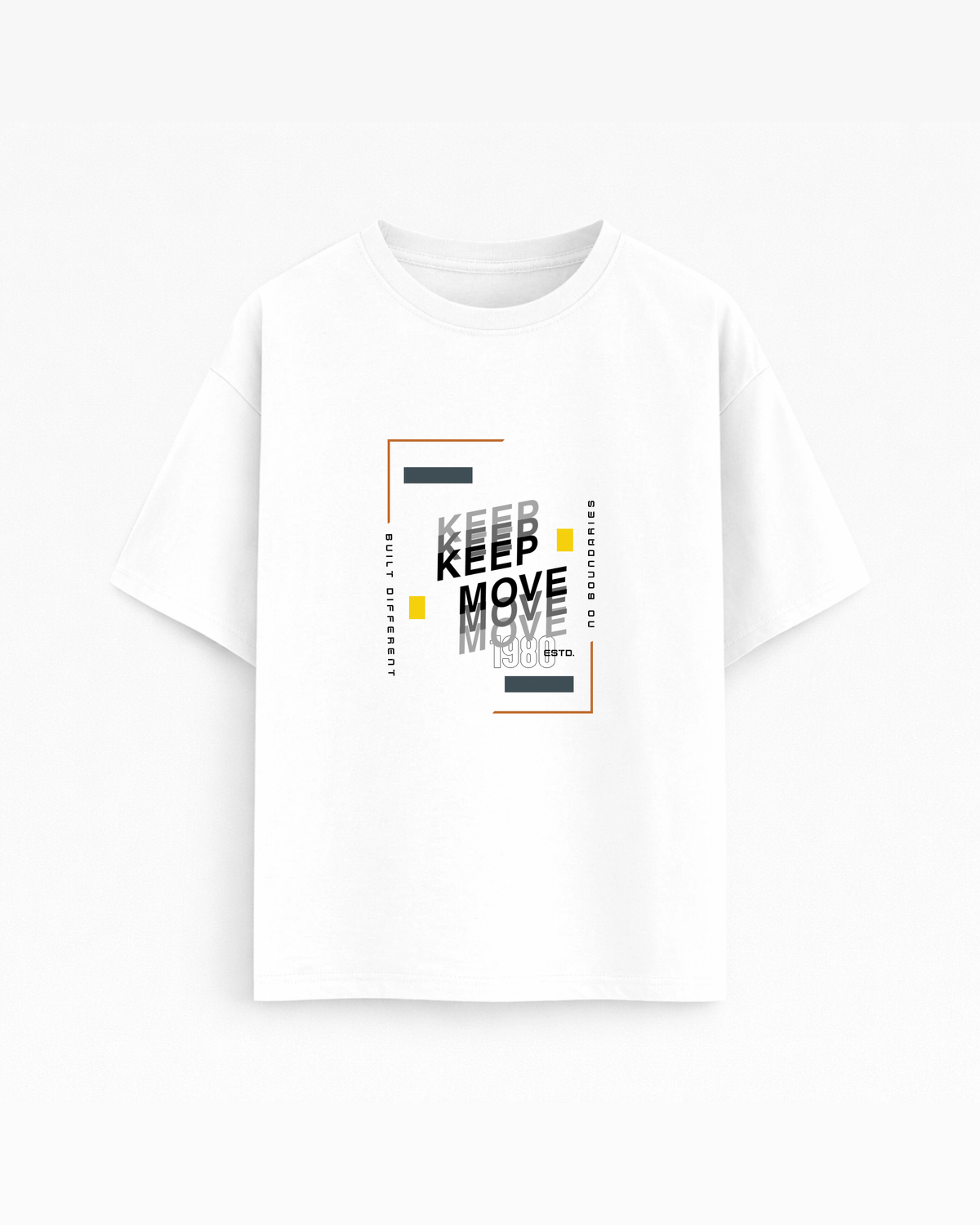 Oversize T-shirt – Modern Typography / 200