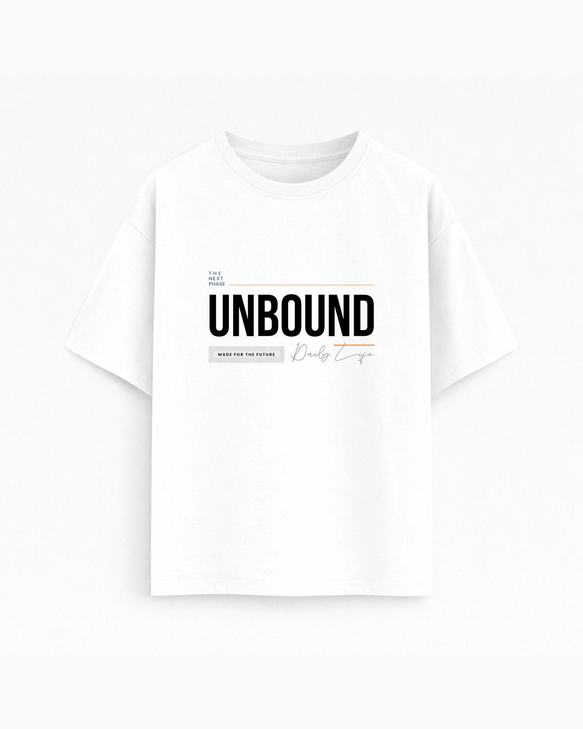 Oversize T-shirt – Bold Typography / 211