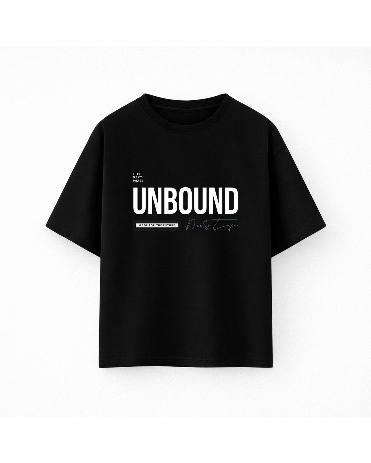 Oversize T-shirt – Bold Typography / 211