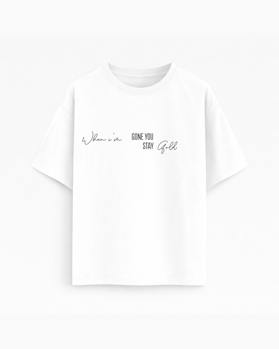 Regular Fit T-shirt – Soft Typography / 478