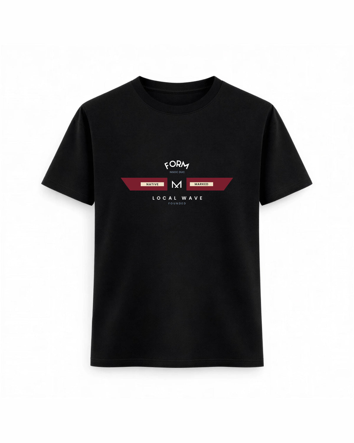 Regular Fit T-shirt – Geometric Street Graphic / 539