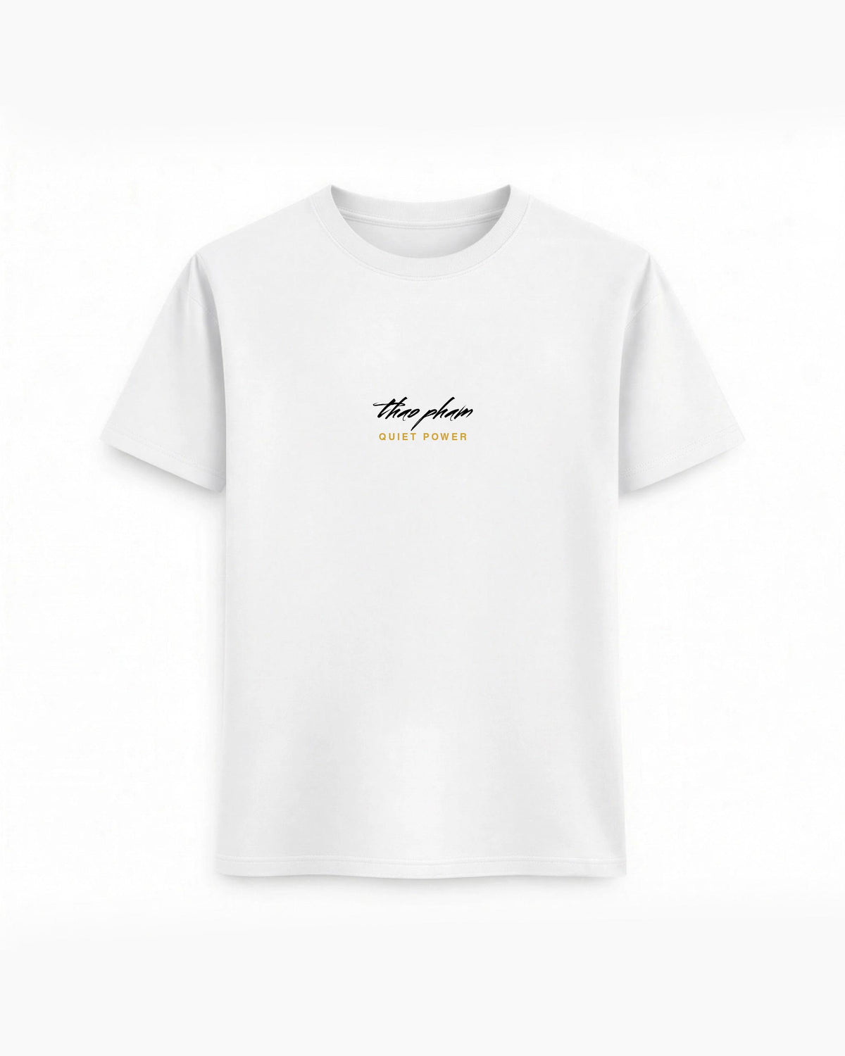Oversize T-shirt – Script Typography / 719