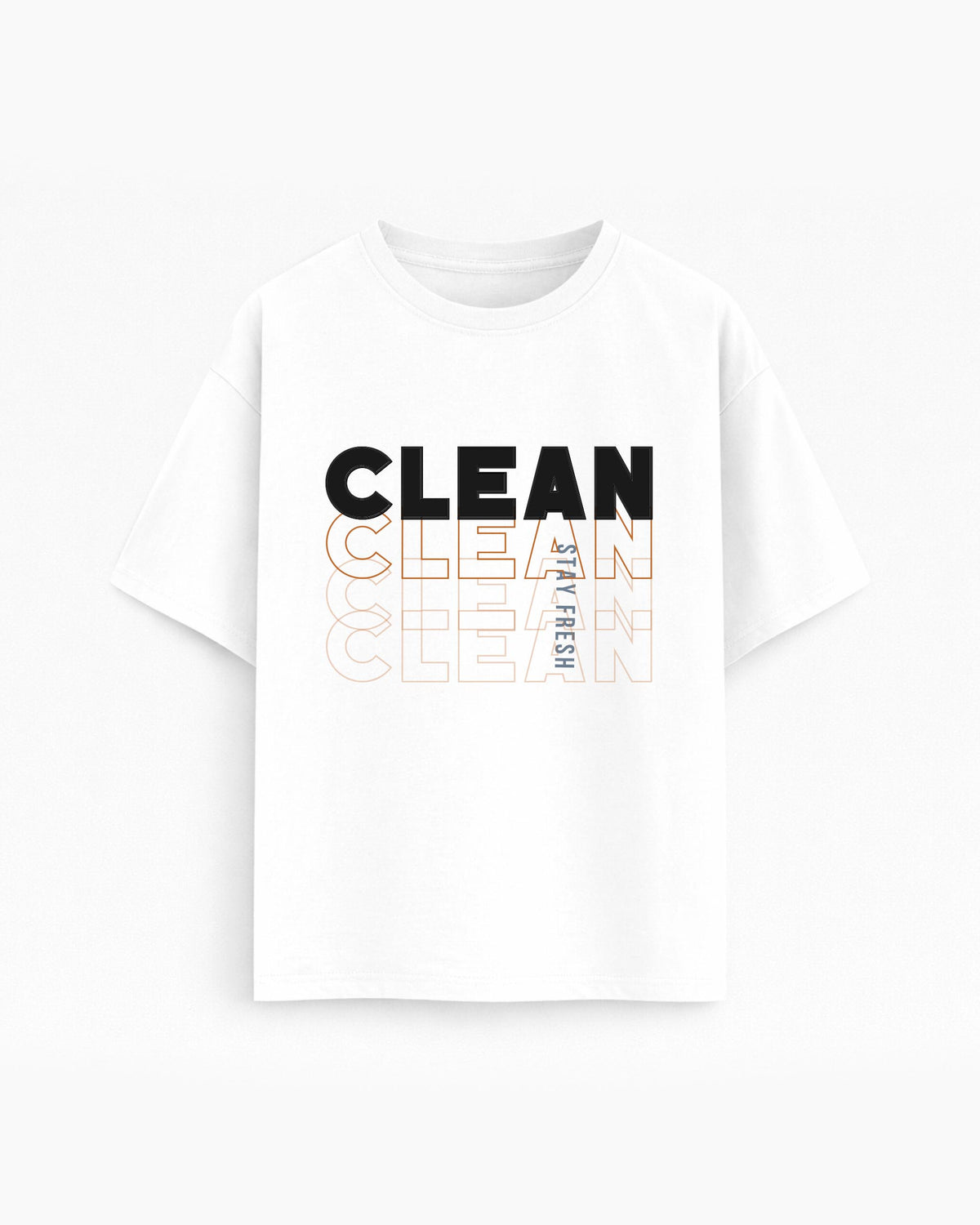 Oversize T-shirt – Bold typography / 501