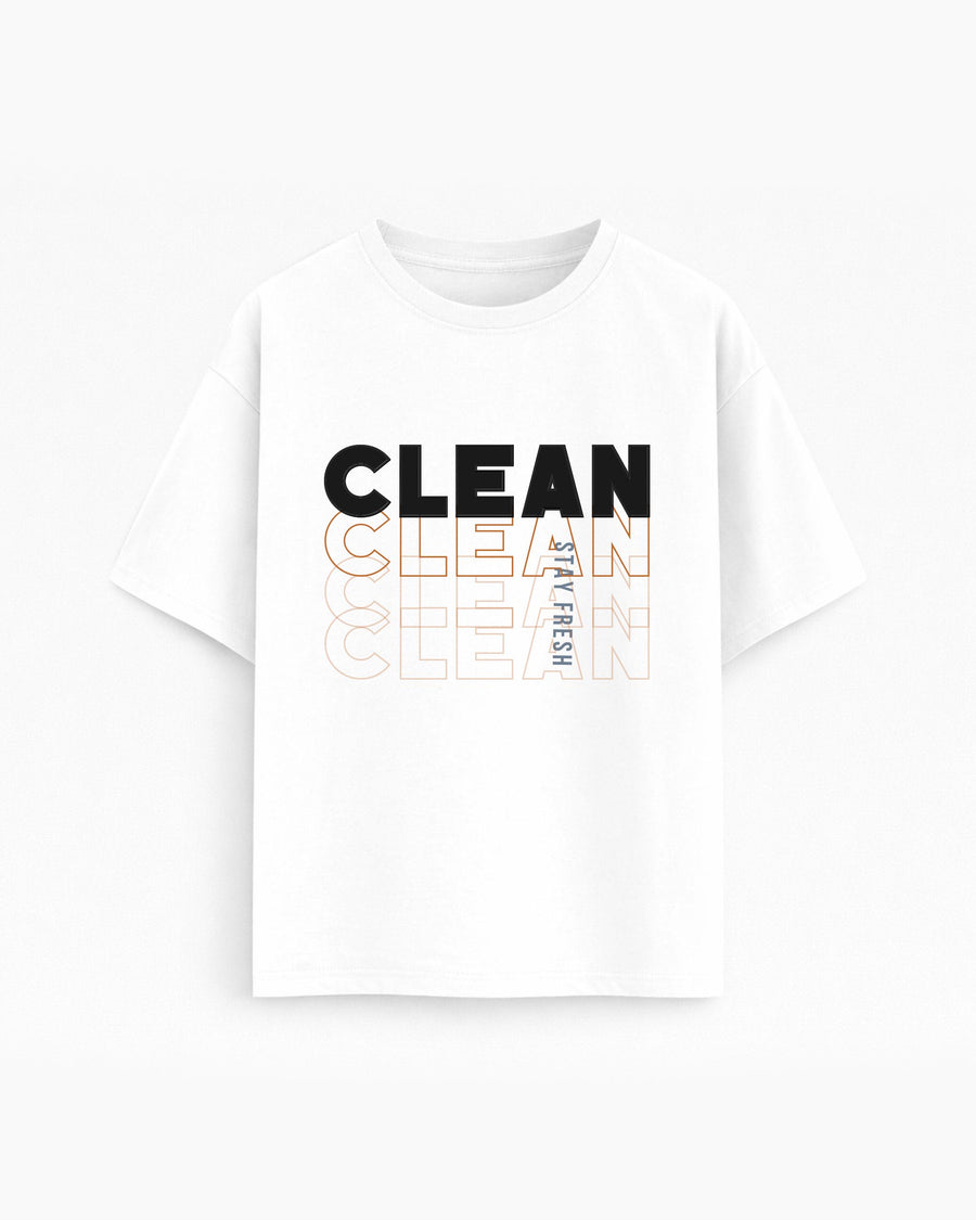 Oversize T-shirt – Bold typography / 501