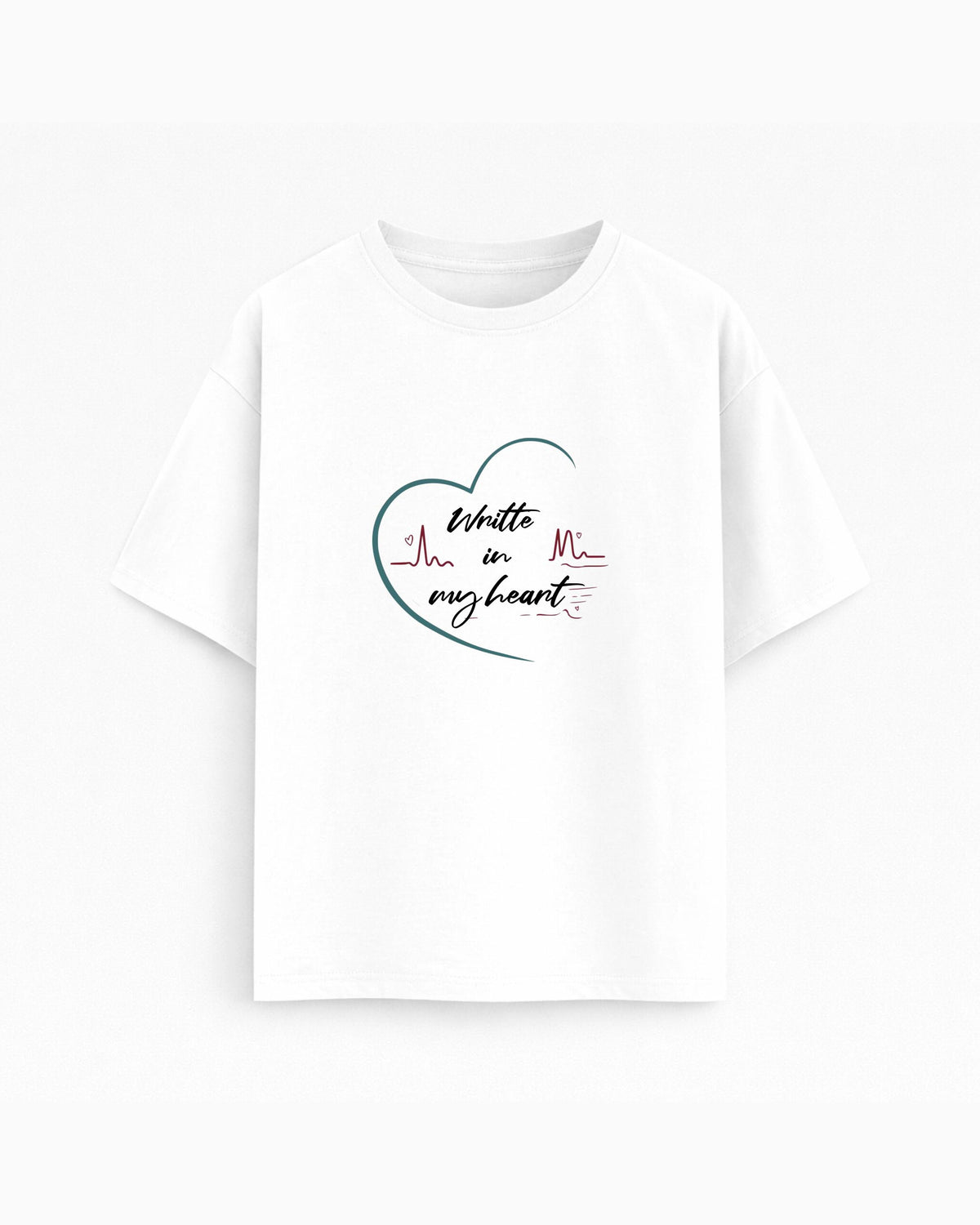 Oversize T-shirt – Love Line / 237