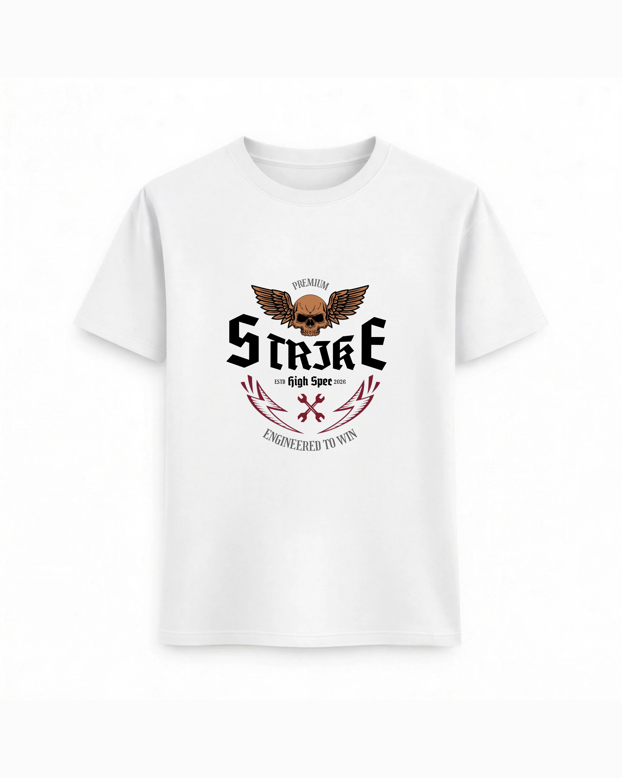Regular Fit T-shirt – Biker Gothic / 344
