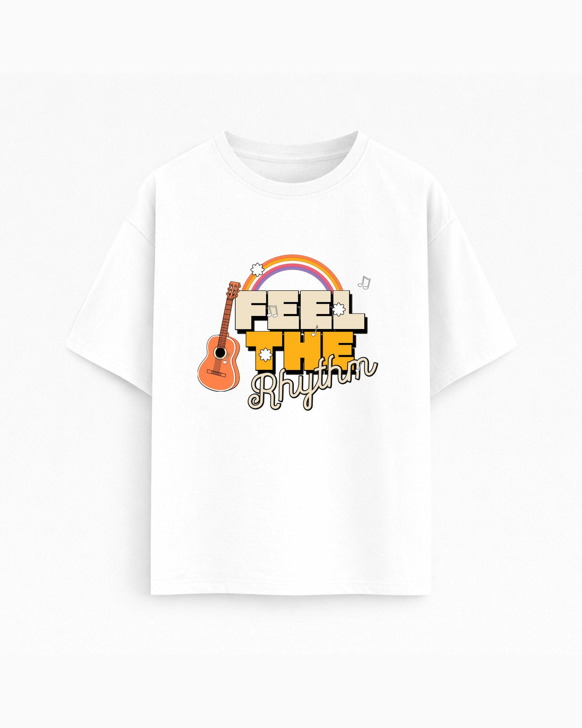 Oversize T-shirt – Retro Typography / 127