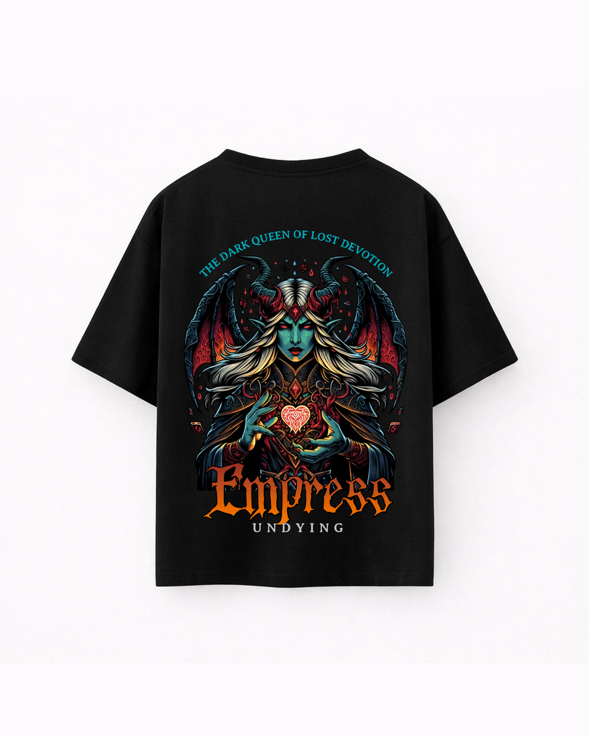 Oversize T-shirt – Demon Queen Graphic / 429