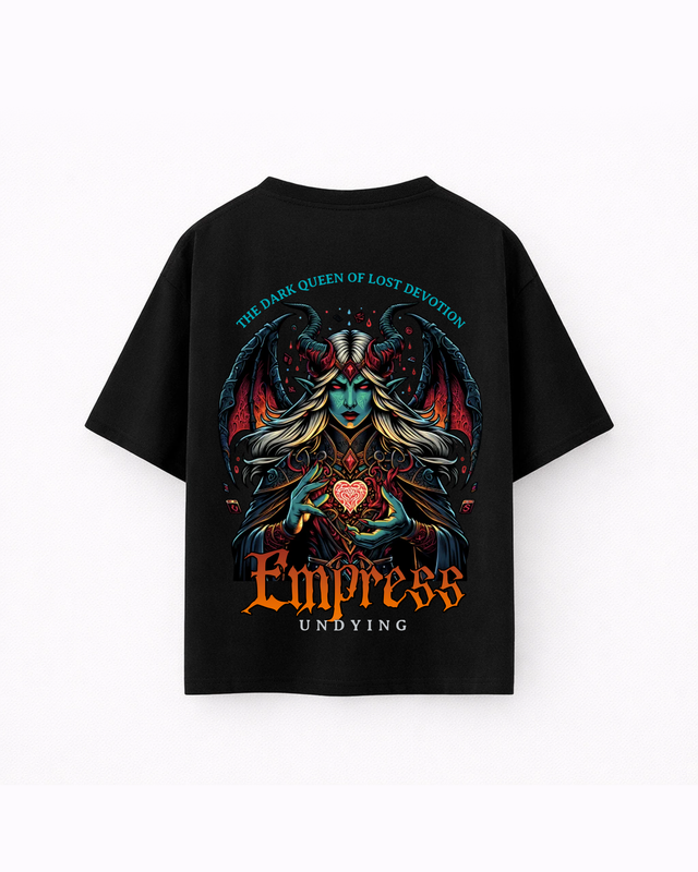 Oversize T-shirt – Demon Queen Graphic / 429