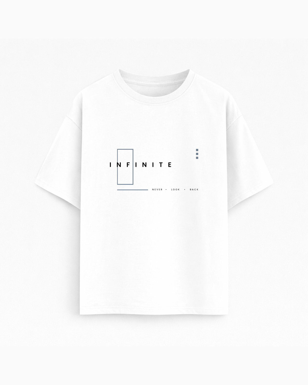 Oversize T-shirt – Minimal Typography / 256